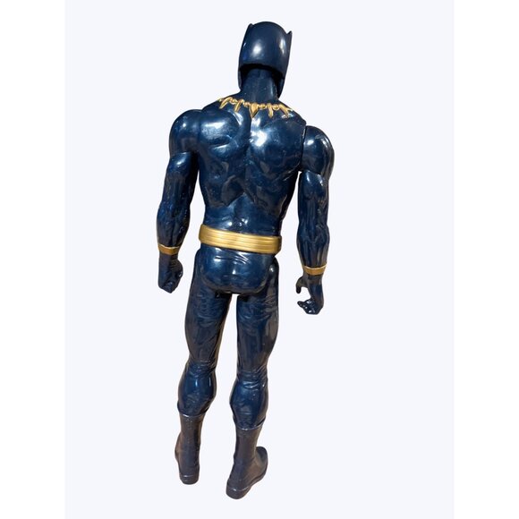 Marvel Black Panther Collectible Action Figure With Gold Colored Accents - Picture 7 of 10